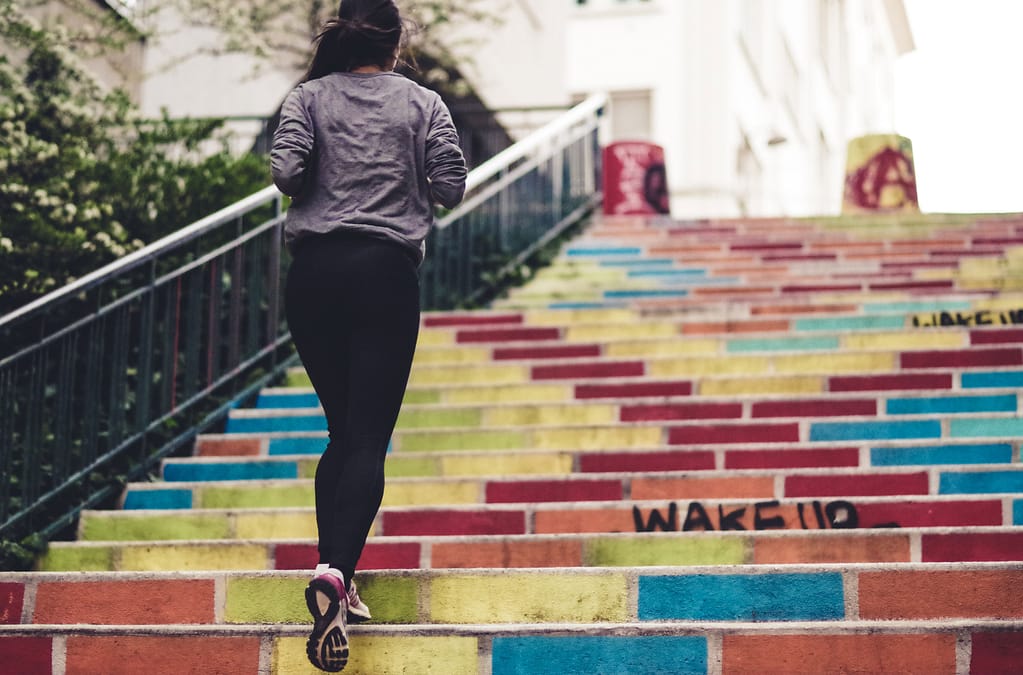 Running escaleras