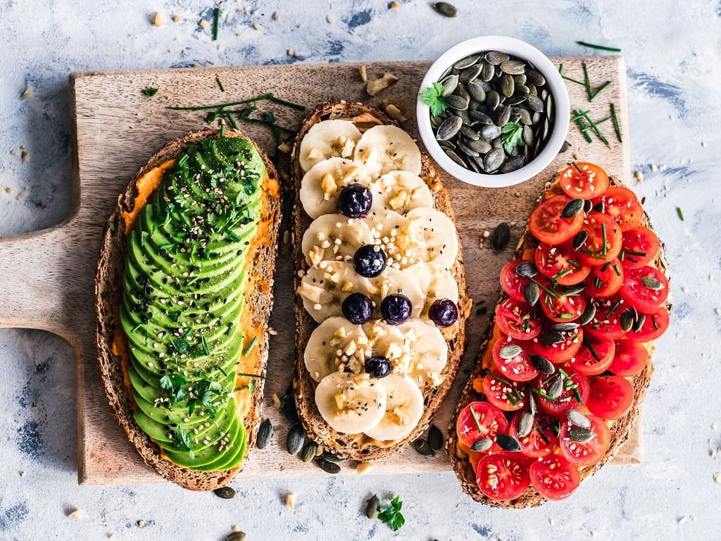 Tostadas veggie